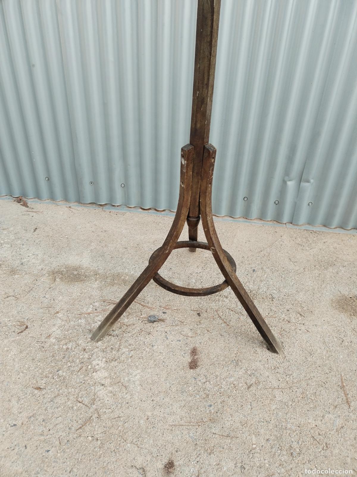 Antig&uuml;edades: perchero de pie antiguo thonet - Foto 4