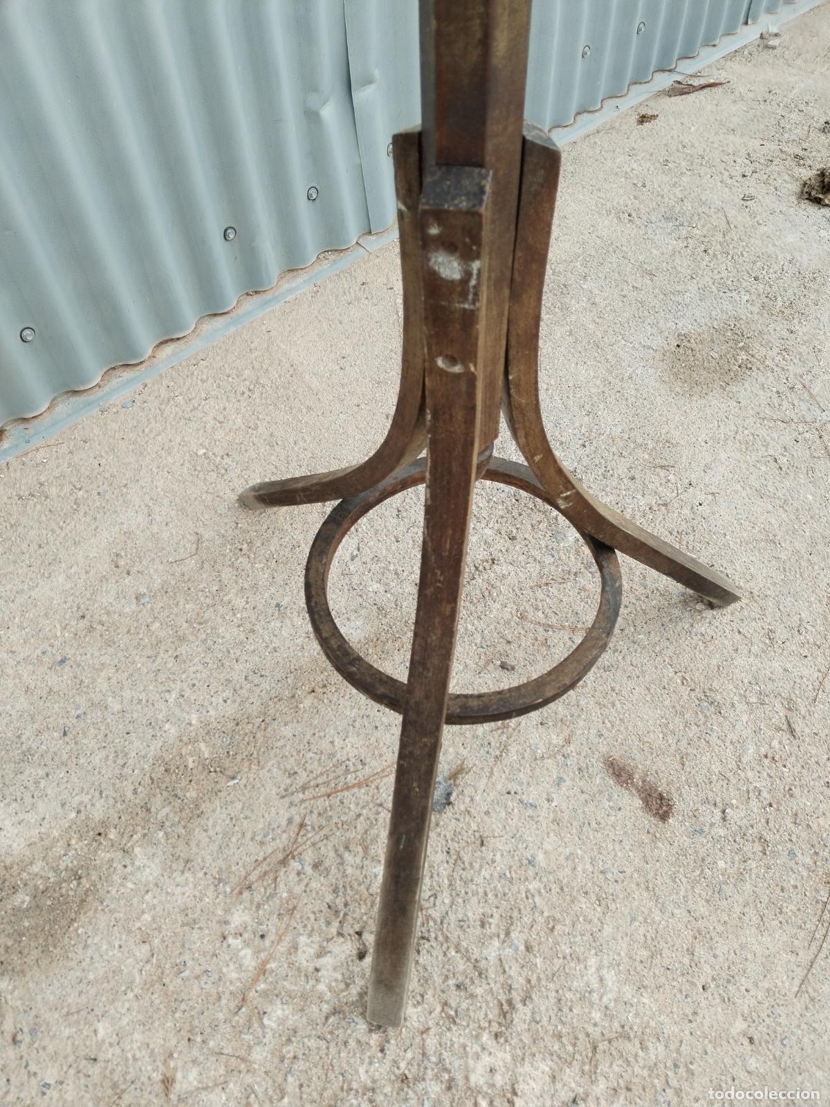 Antig&uuml;edades: perchero de pie antiguo thonet - Foto 6
