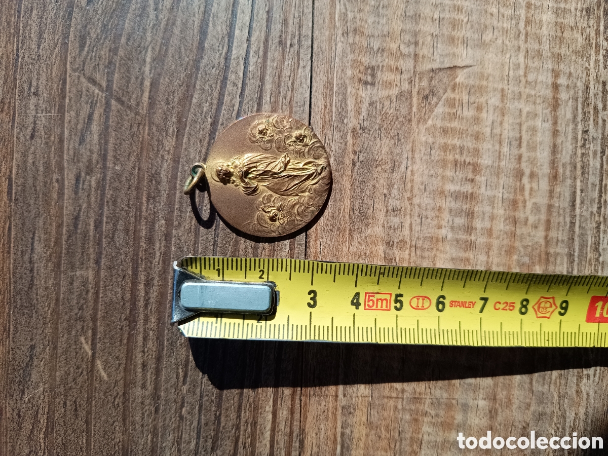 Antig&uuml;edades: MEDALLA DE LA VIRGEN DE LA INMACULADA - Foto 3
