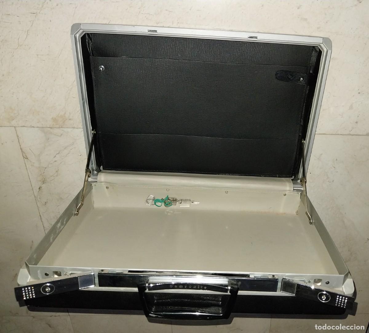 Antig&uuml;edades: Maleta SAMSONITE. A&ntilde;os 70. Sin usar - Foto 9