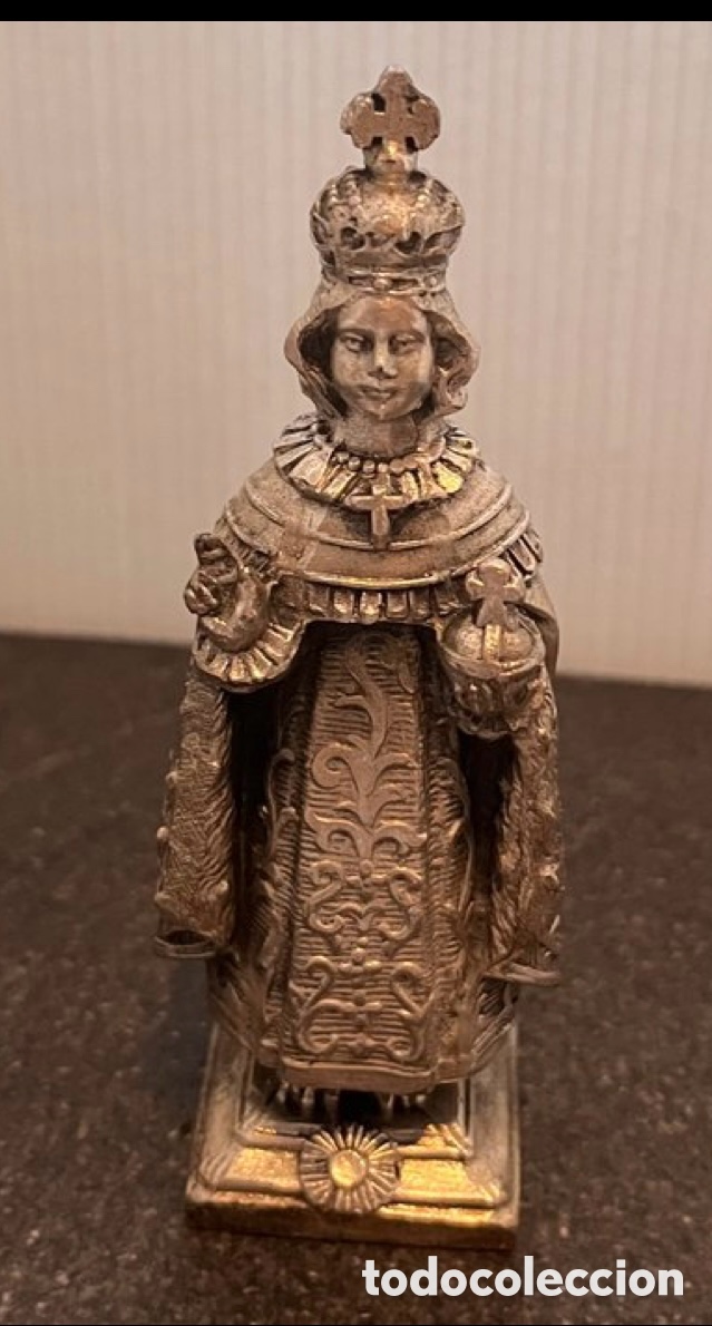 Antig&uuml;edades: Statuette ancienne Jesus de Prague - Foto 1