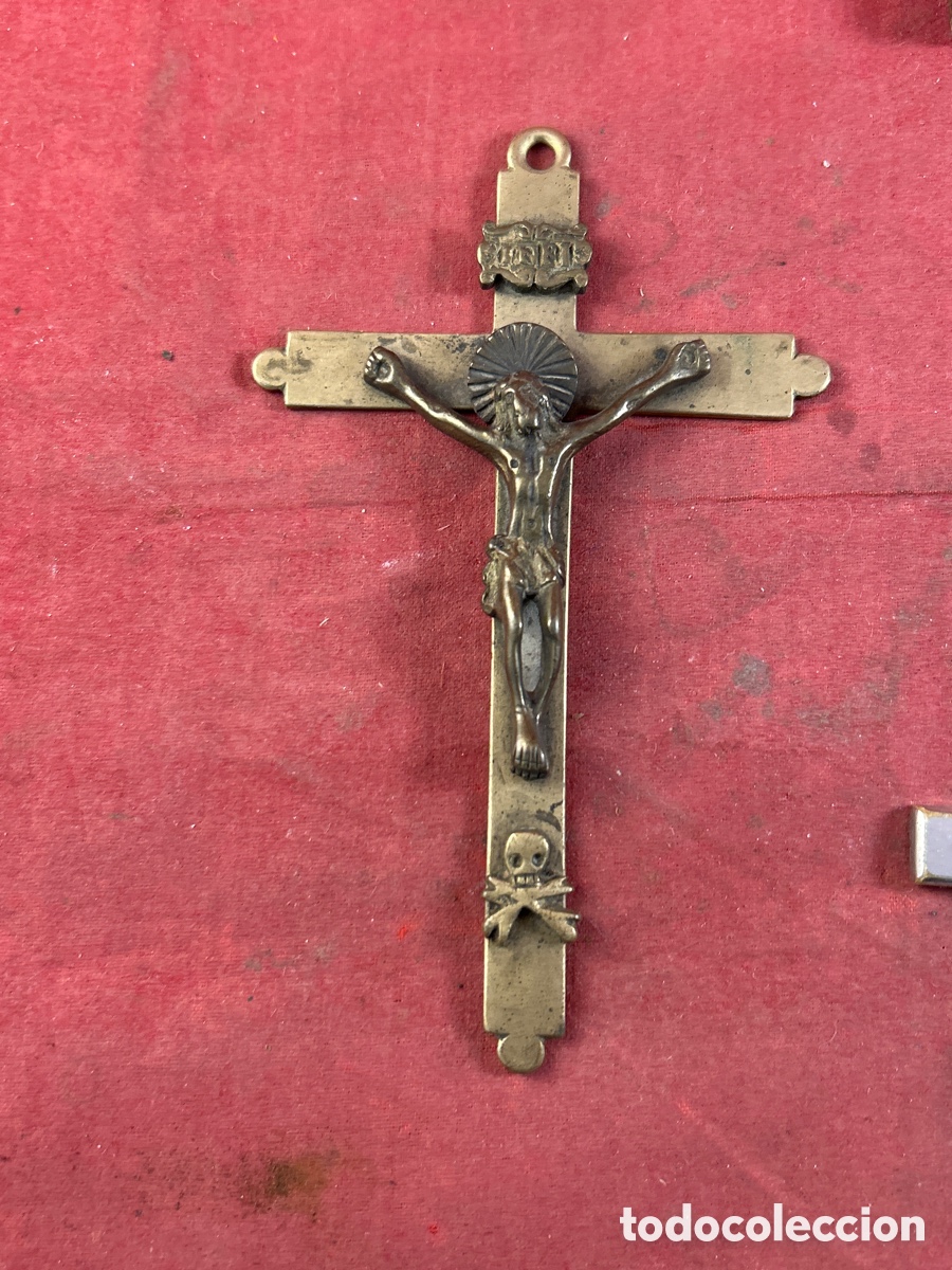 Antig&uuml;edades: LOTE DE CRUCES ANTIGUAS - Foto 2