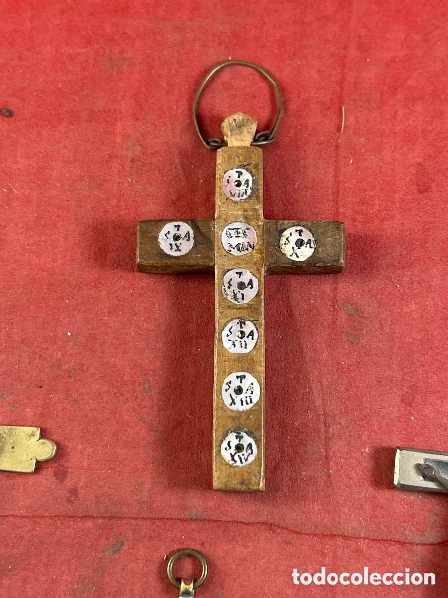 Antig&uuml;edades: LOTE DE CRUCES ANTIGUAS - Foto 5