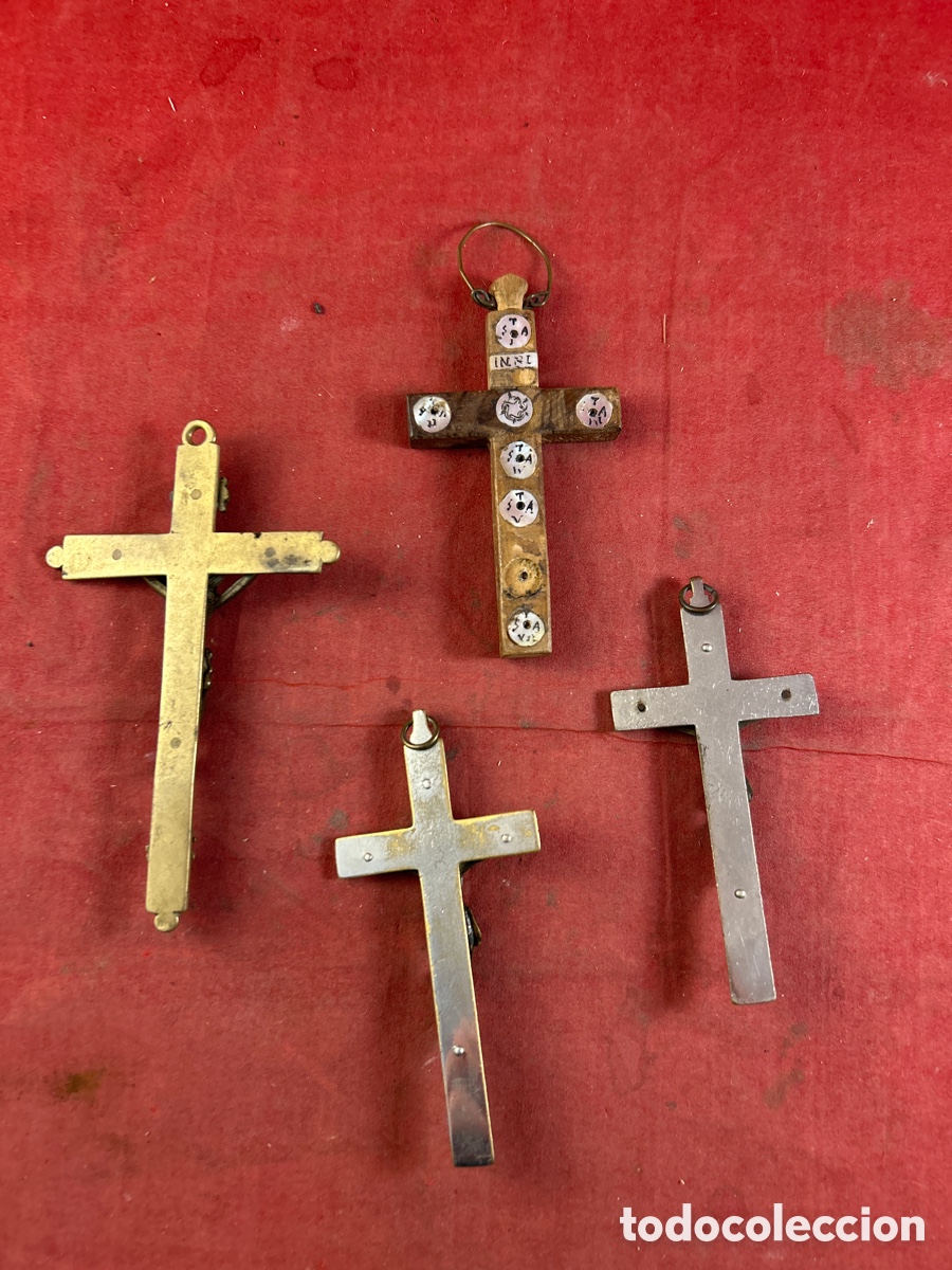 Antig&uuml;edades: LOTE DE CRUCES ANTIGUAS - Foto 6