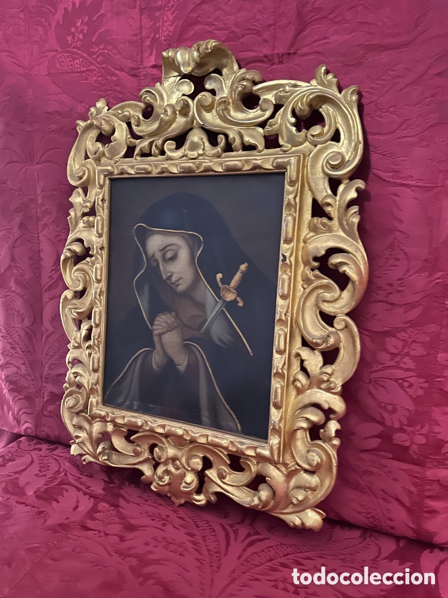 Antig&uuml;edades: Cobre Dolorosa enmarcado - Foto 2