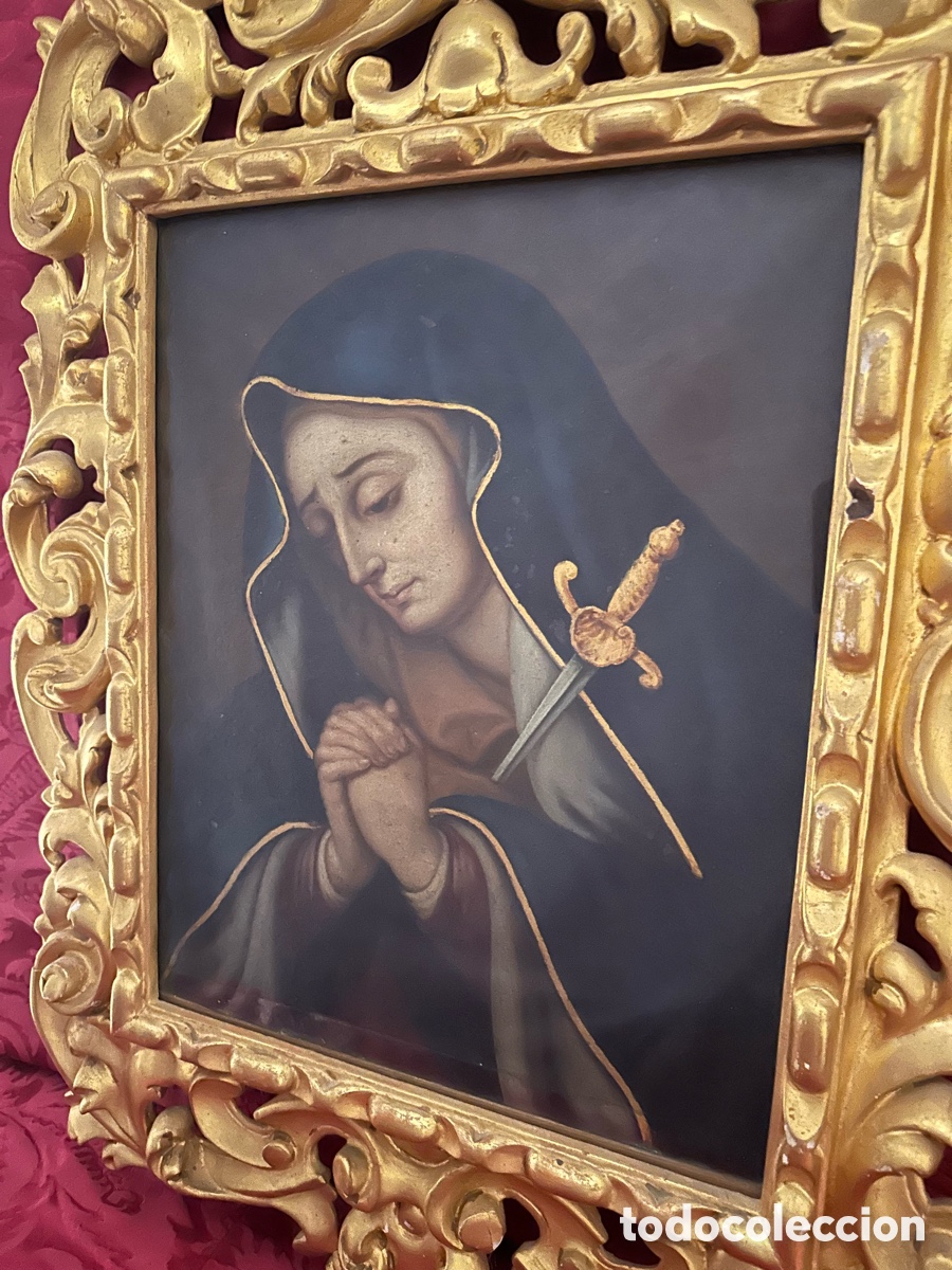Antig&uuml;edades: Cobre Dolorosa enmarcado - Foto 3