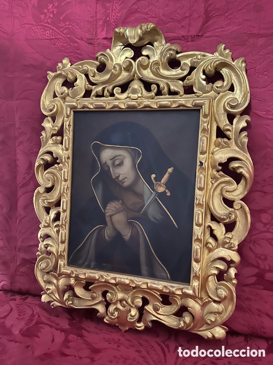 Antig&uuml;edades: Cobre Dolorosa enmarcado - Foto 4