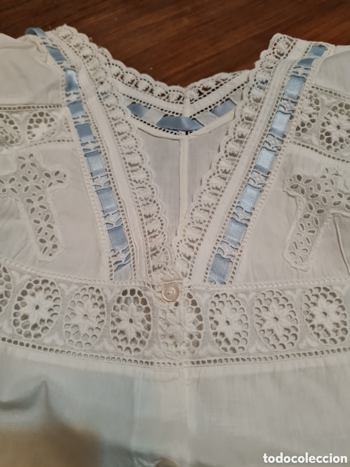 Antig&uuml;edades: Antigua blusa bordada - Foto 3