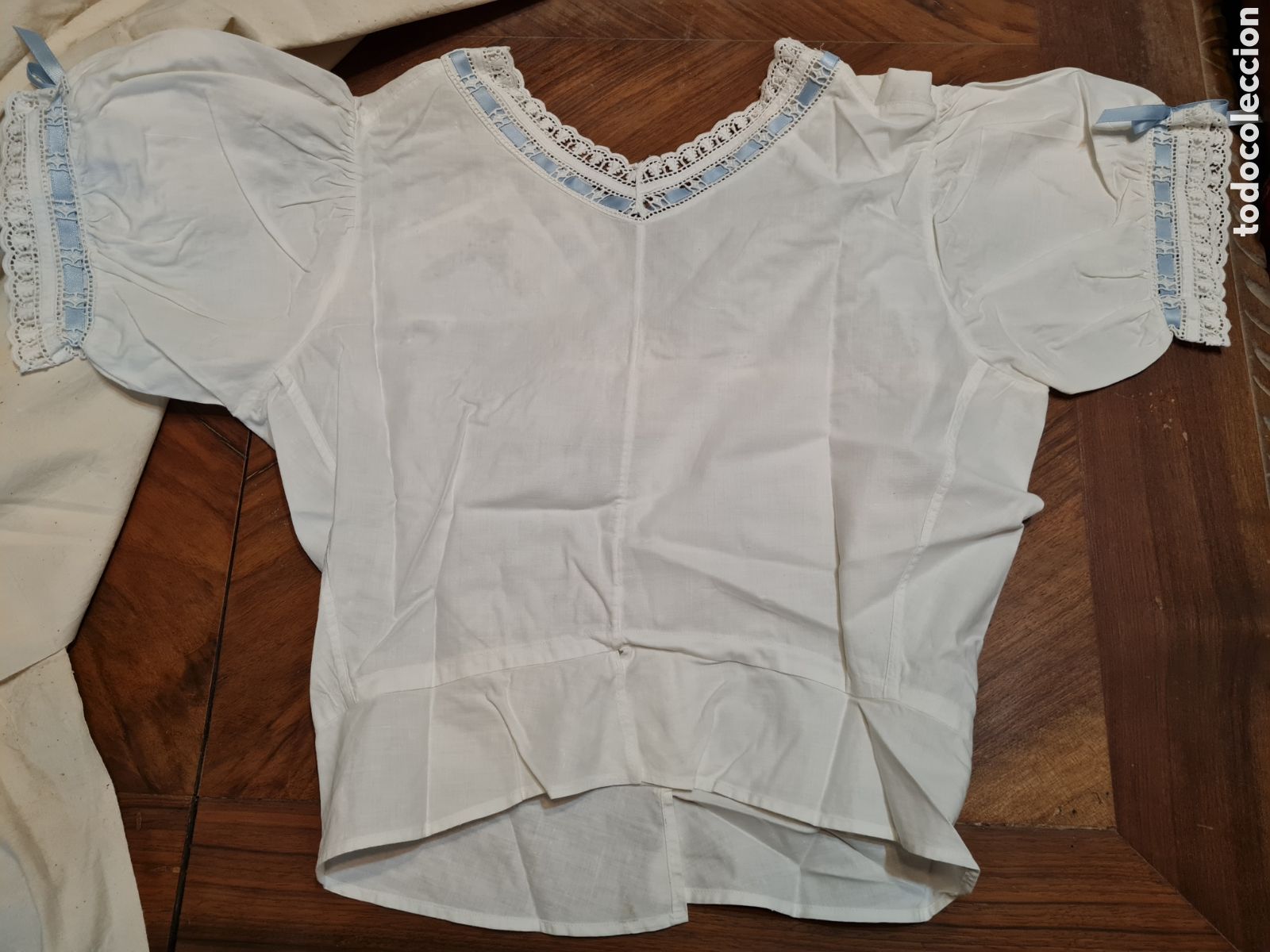 Antig&uuml;edades: Antigua blusa bordada - Foto 6