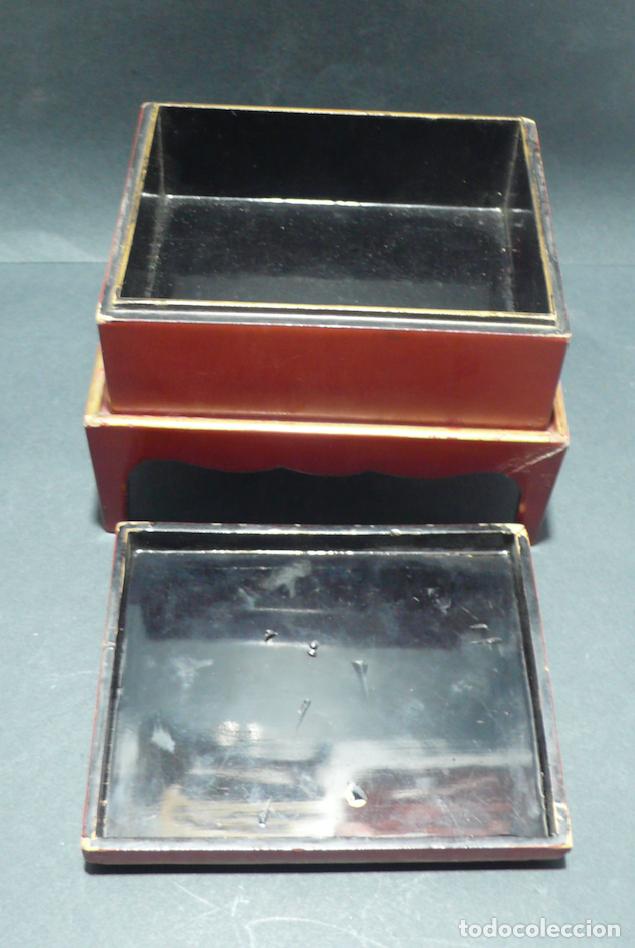 Antig&uuml;edades: PEQUE&Ntilde;A CAJA DE MADERA - Foto 3