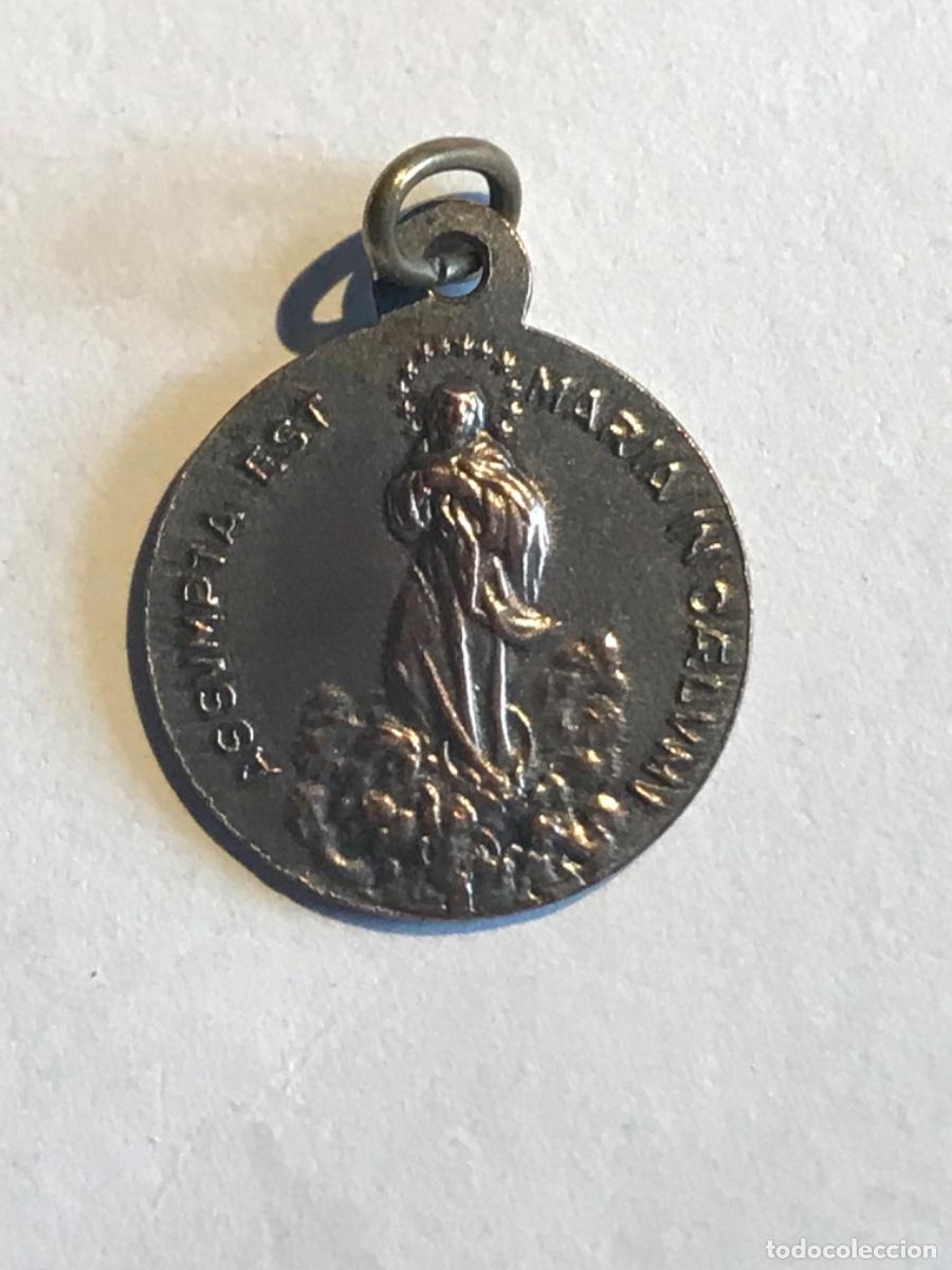 Antig&uuml;edades: MEDALLA. Beatus Pius X. Plata. - Foto 2