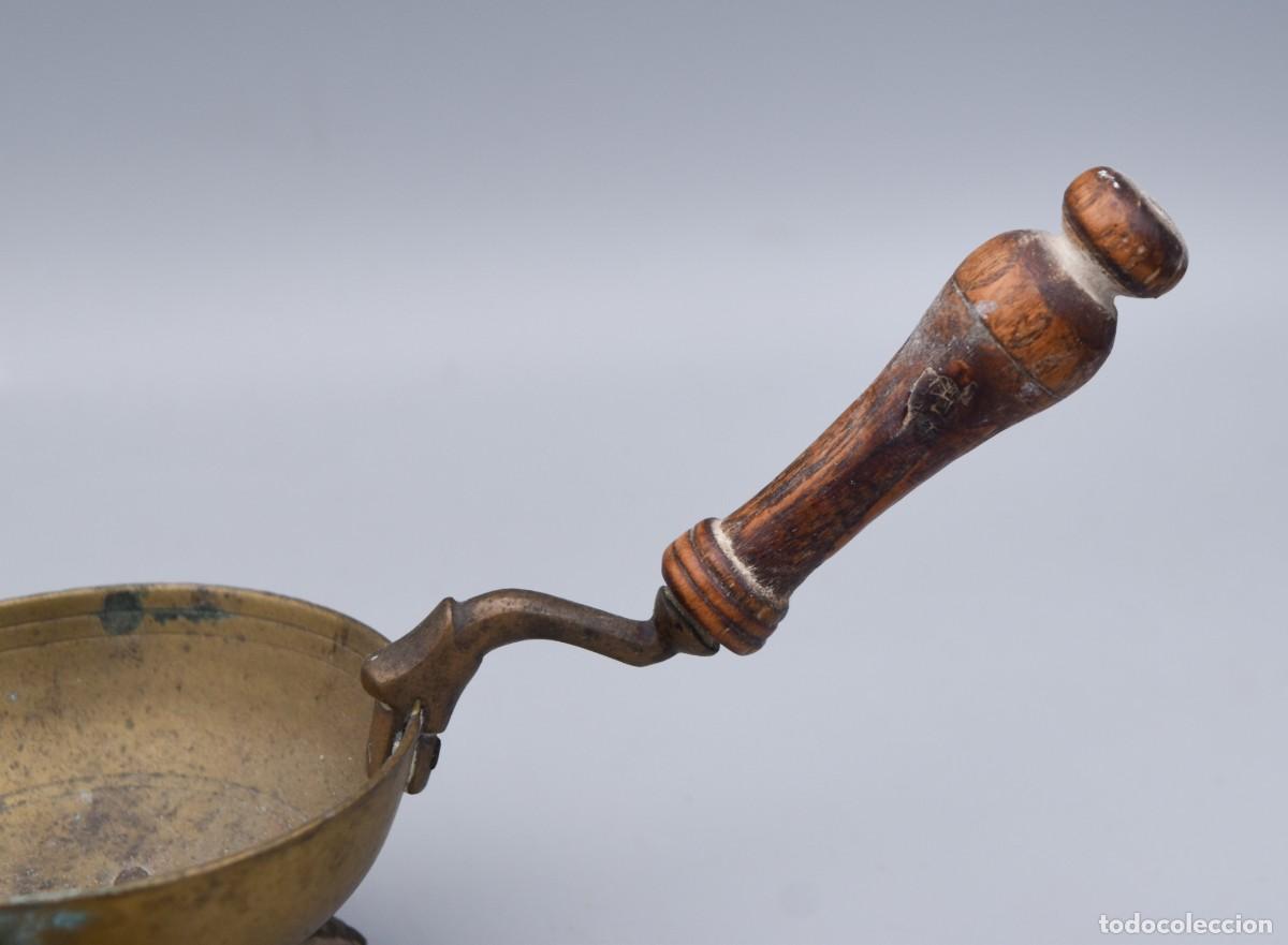 Antig&uuml;edades: Conjunto decorativo de bronce y lat&oacute;n - Foto 6