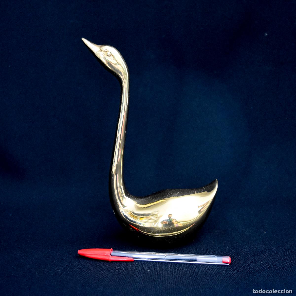 Antig&uuml;edades: Cisne de bronce - Escultura - Foto 2