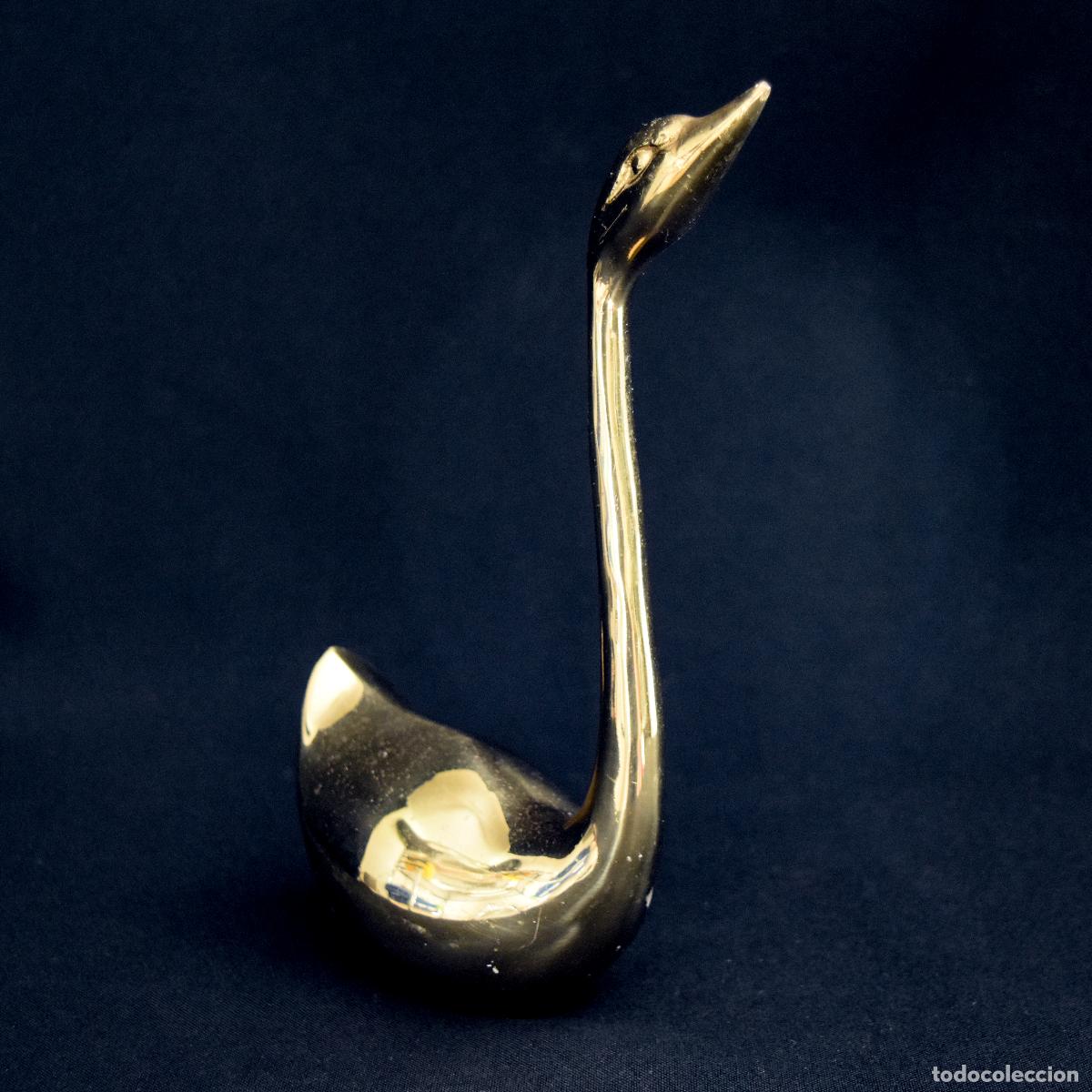 Antig&uuml;edades: Cisne de bronce - Escultura - Foto 3