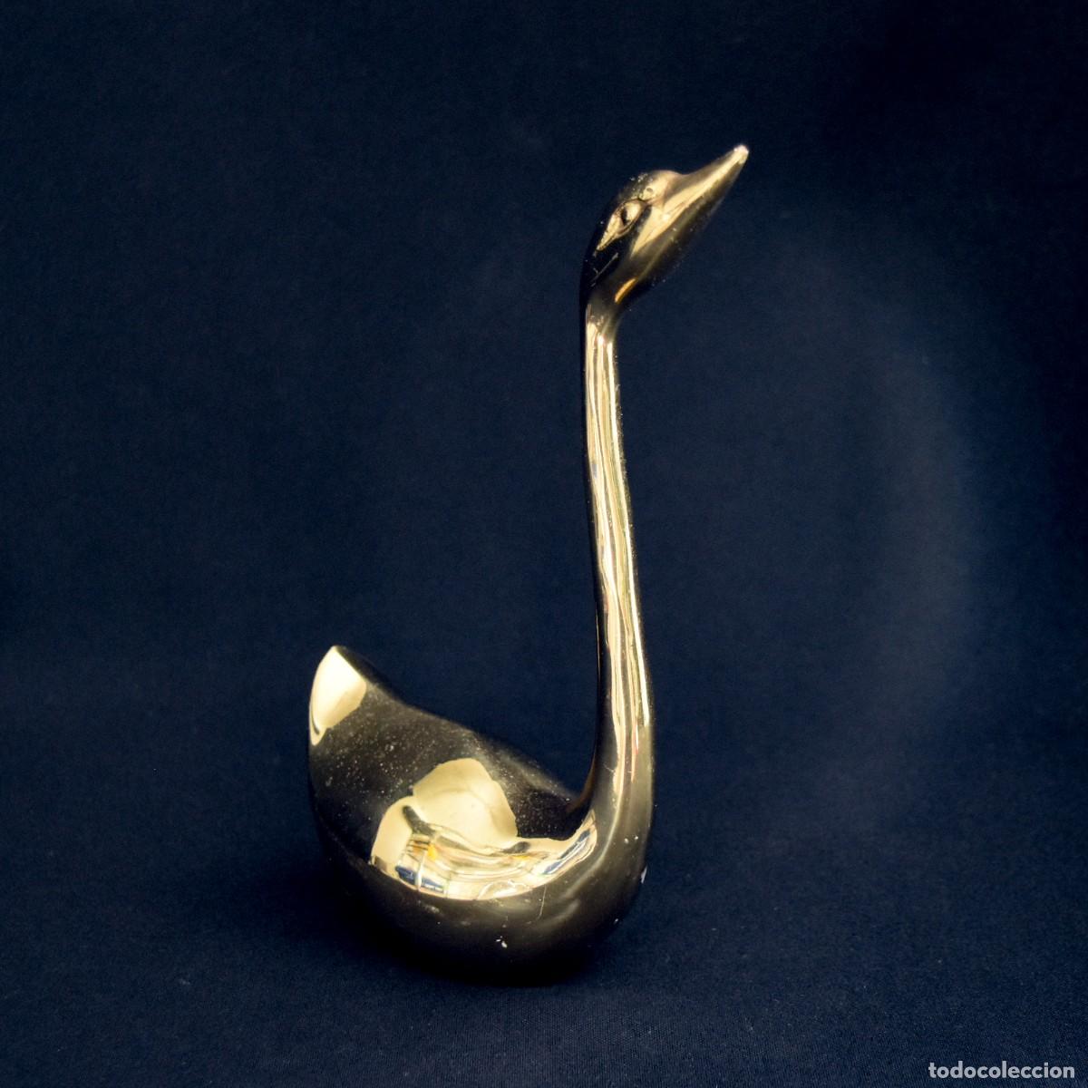 Antig&uuml;edades: Cisne de bronce - Escultura - Foto 4