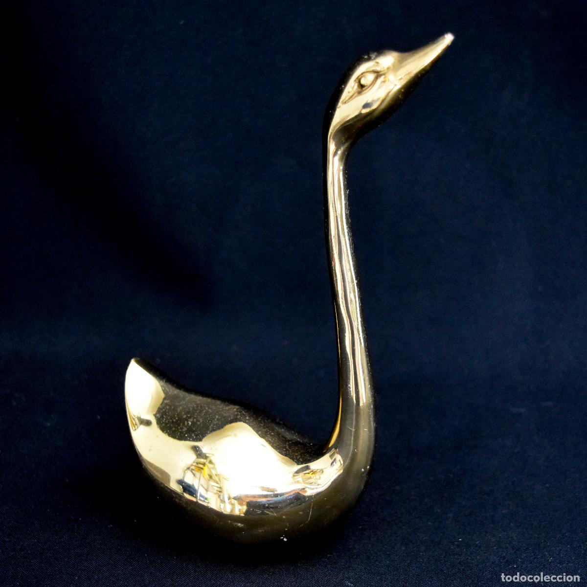 Antig&uuml;edades: Cisne de bronce - Escultura - Foto 5