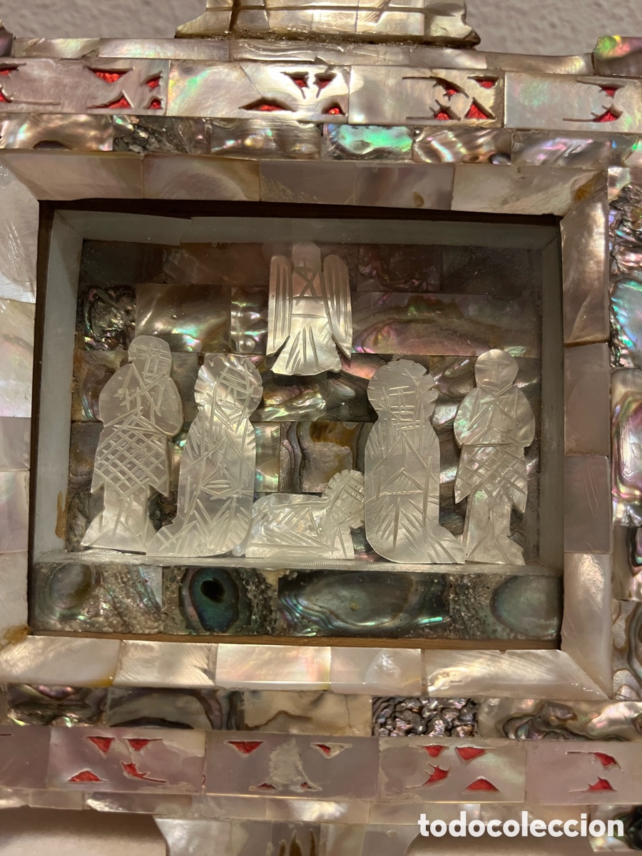 Antig&uuml;edades: Cuadro nacimiento de n&aacute;car. - Foto 8