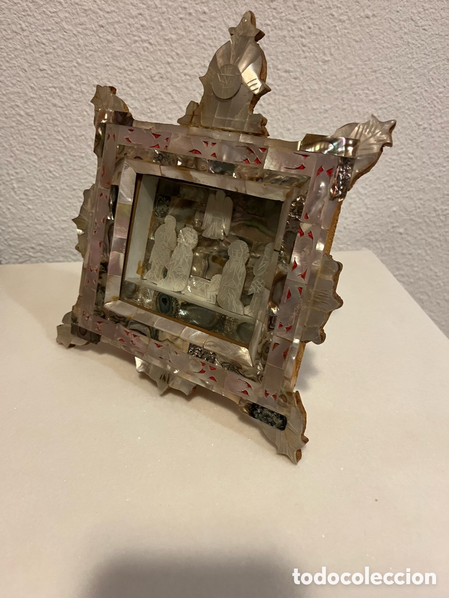 Antig&uuml;edades: Cuadro nacimiento de n&aacute;car. - Foto 10