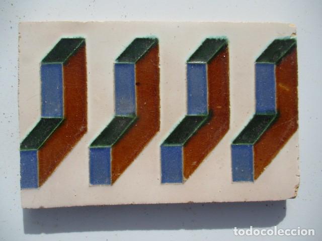 Antig&uuml;edades: Azulejo antiguo siglo XIX - Foto 1