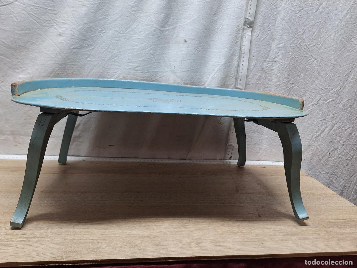 Antig&uuml;edades: BANDEJA DE CAMA...... - Foto 7