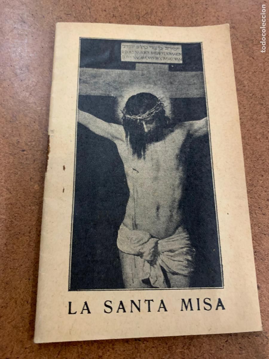 Antiguidades: LA SANTA MISA. 32pgs. 14x8cms