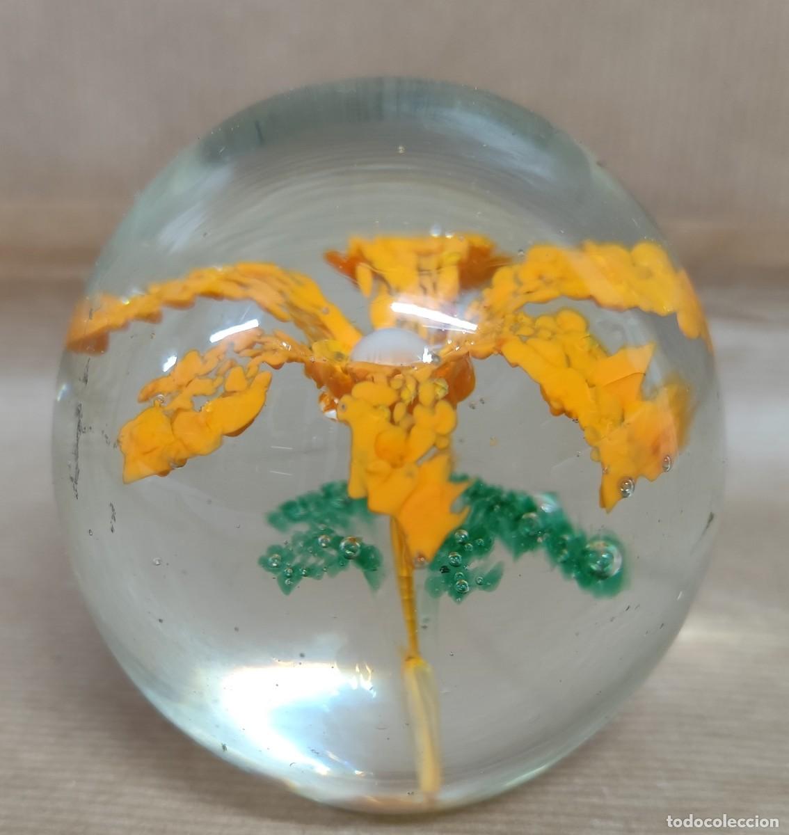 Antig&uuml;edades: ANTIGUO PISAPAPELES DE CRISTAL - Foto 4