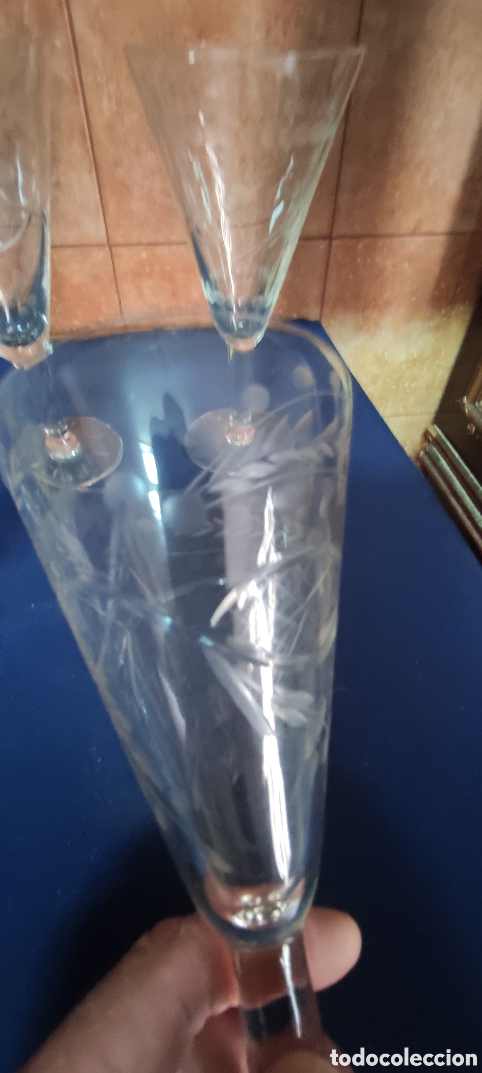 Antig&uuml;edades: Juego de copas de agua - Foto 6