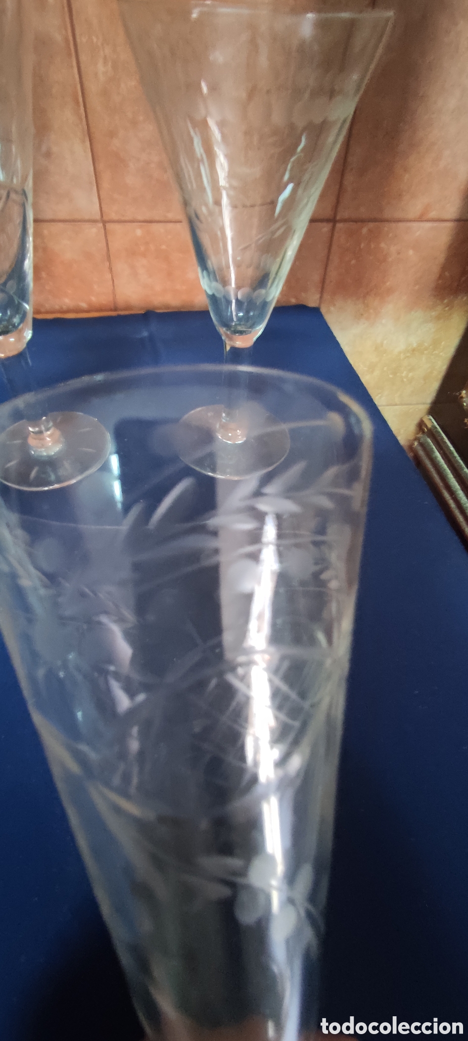 Antig&uuml;edades: Juego de copas de agua - Foto 7