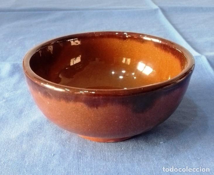 Antig&uuml;edades: Cuenco barro cocido barnizado - Foto 1