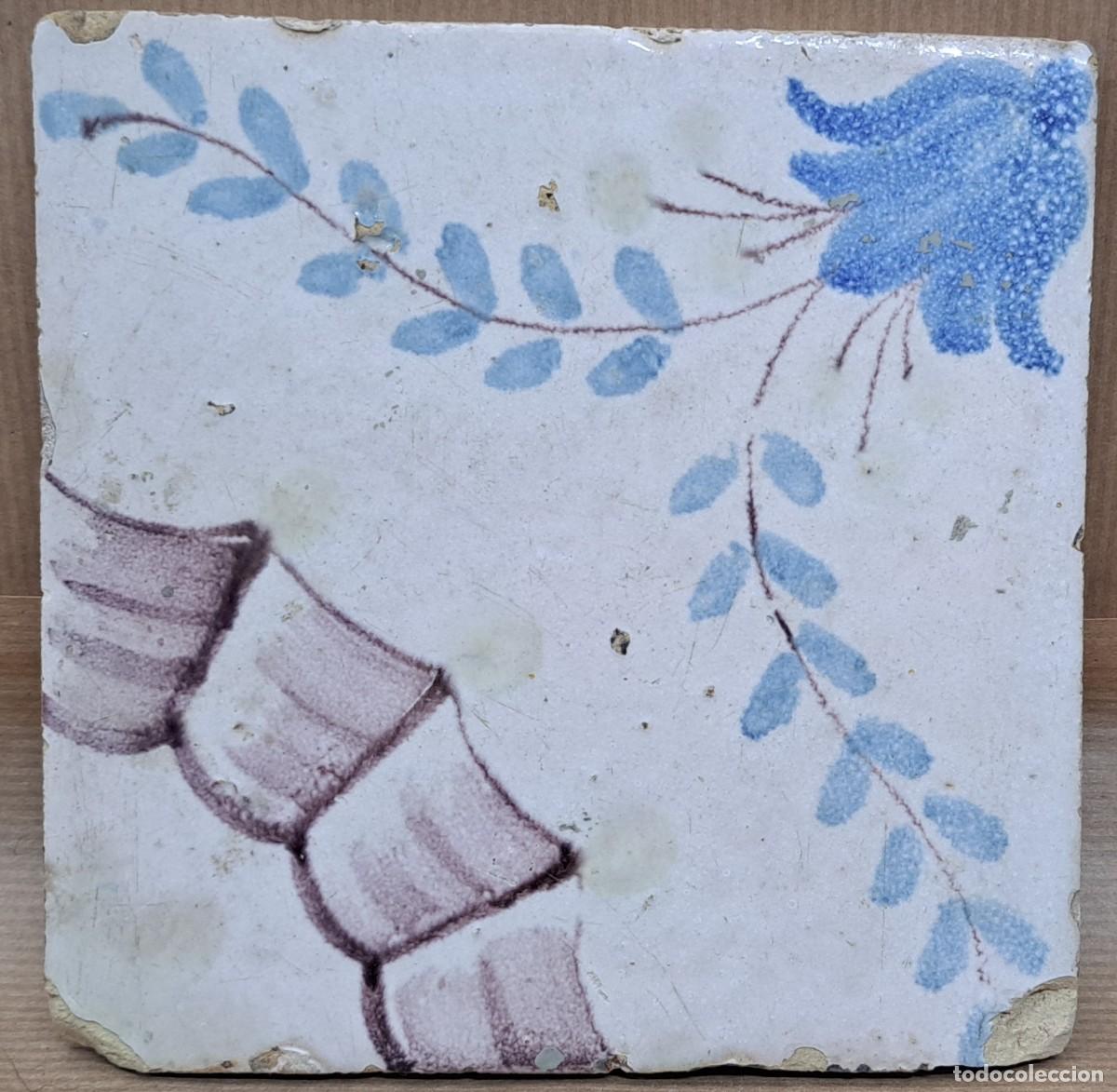 Antig&uuml;edades: Azulejo catal&aacute;n del siglo XIX - Foto 2