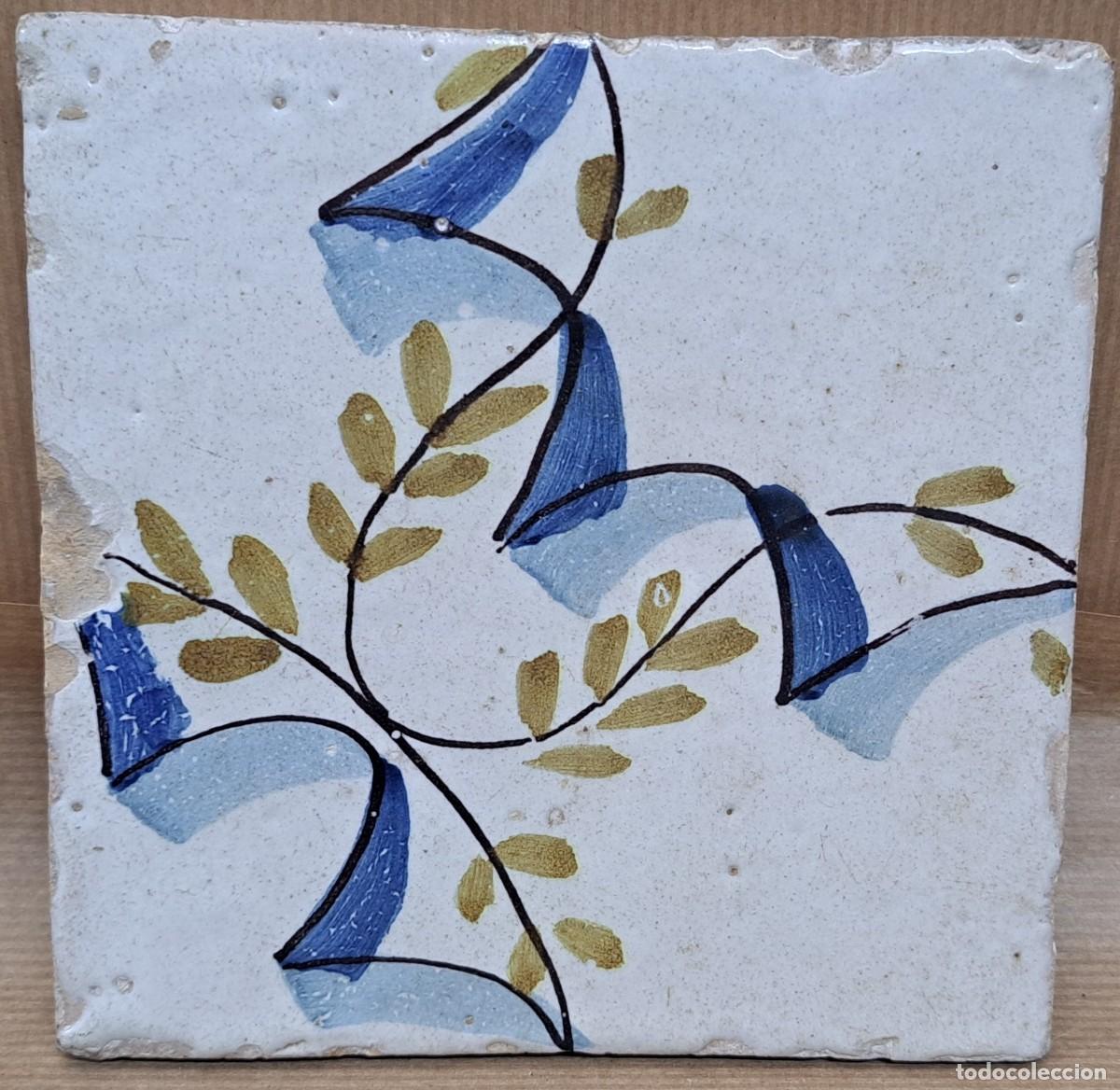 Antig&uuml;edades: Azulejo catal&aacute;n del siglo XIX - Foto 1