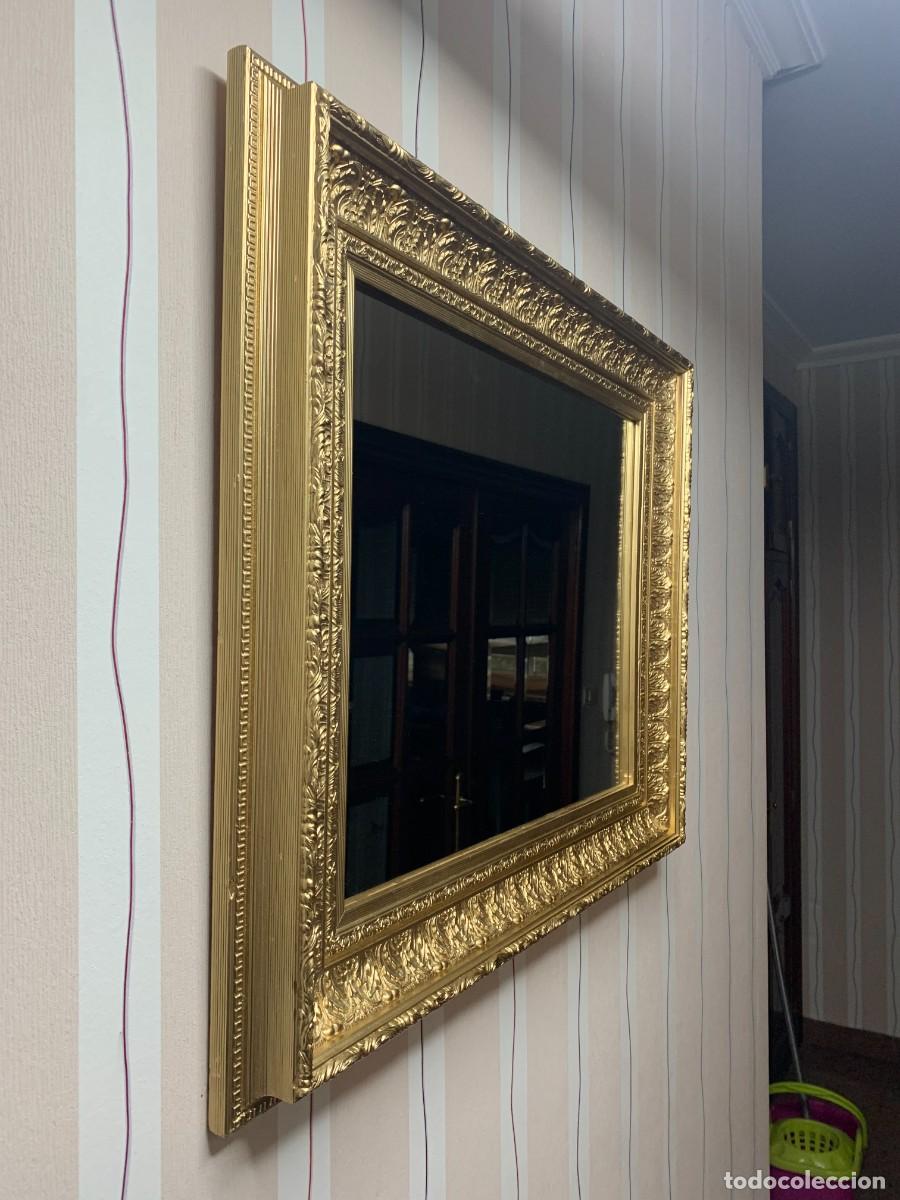 Antig&uuml;edades: ESPEJO PREMIUM EN MARCO DE MADERA MACIZA DE ESTILO BARROCO - Foto 11