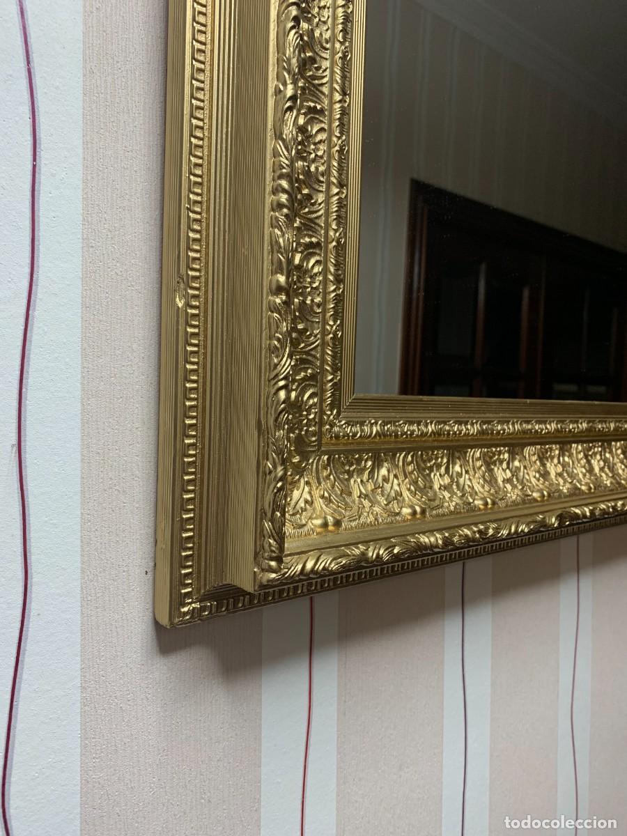 Antig&uuml;edades: ESPEJO PREMIUM EN MARCO DE MADERA MACIZA DE ESTILO BARROCO - Foto 13