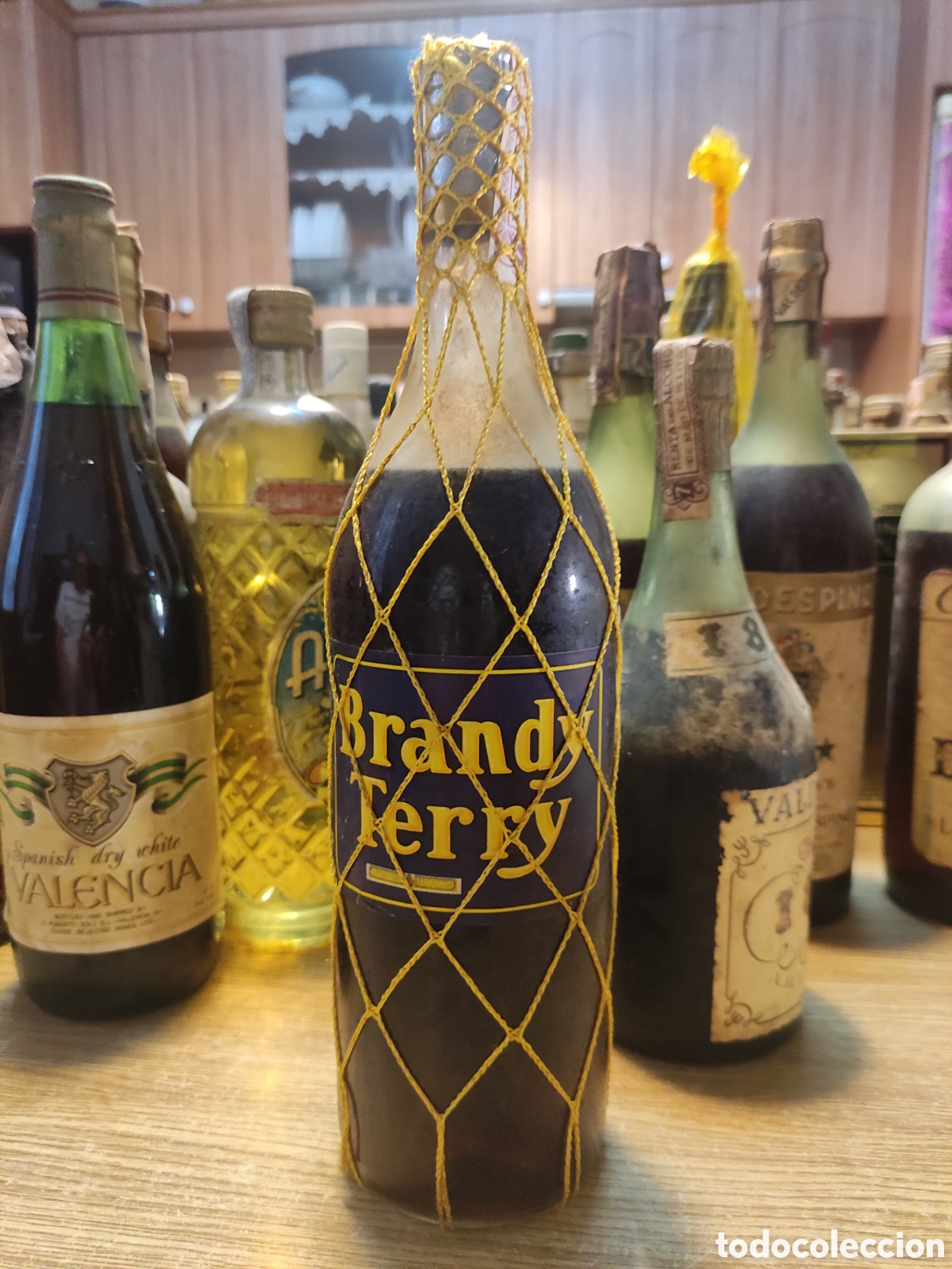 Antig&uuml;edades: Brandy terry precinto 80 c&eacute;ntimos - Foto 2