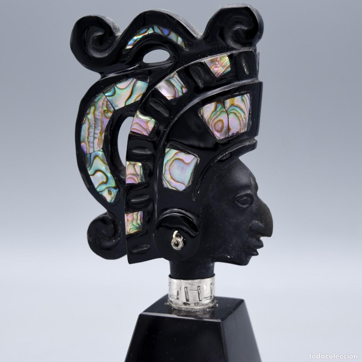 Antig&uuml;edades: Plata y &oacute;nice - Cabeza de arte maya - Foto 4