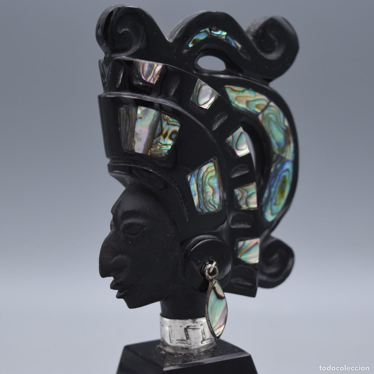 Antig&uuml;edades: Plata y &oacute;nice - Cabeza de arte maya - Foto 6