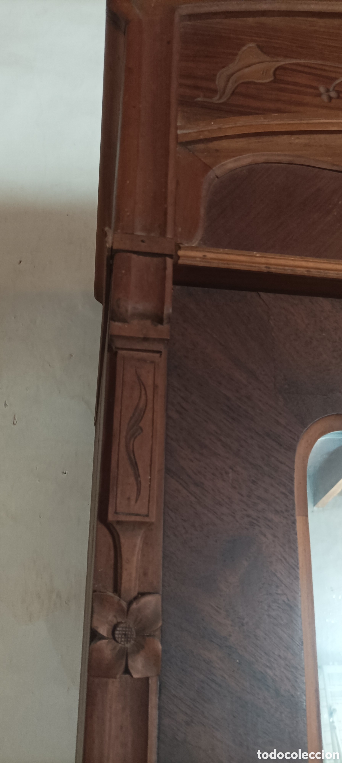 Antig&uuml;edades: Armario ropero antiguo - Foto 7