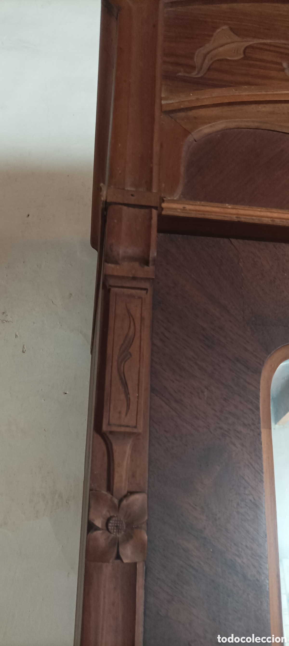 Antig&uuml;edades: Armario ropero antiguo - Foto 8