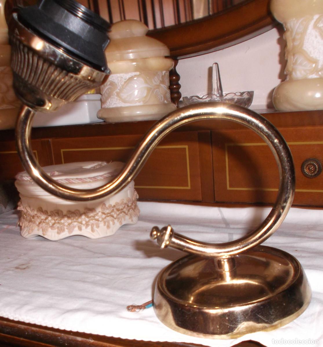 Antig&uuml;edades: aplique de pared dorado - Foto 2