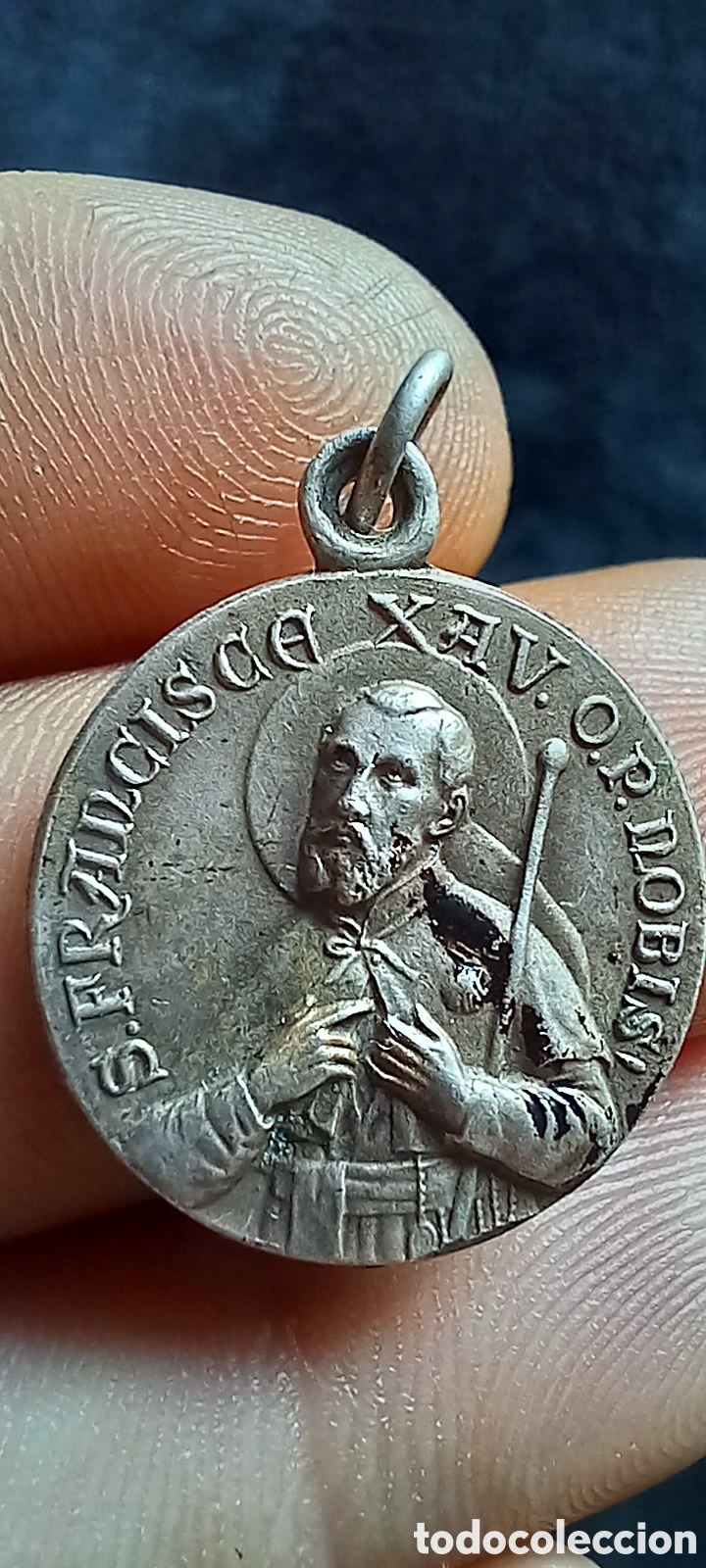 Antig&uuml;edades: ANTIGUA MEDALLA RELIGIOSA - Foto 2