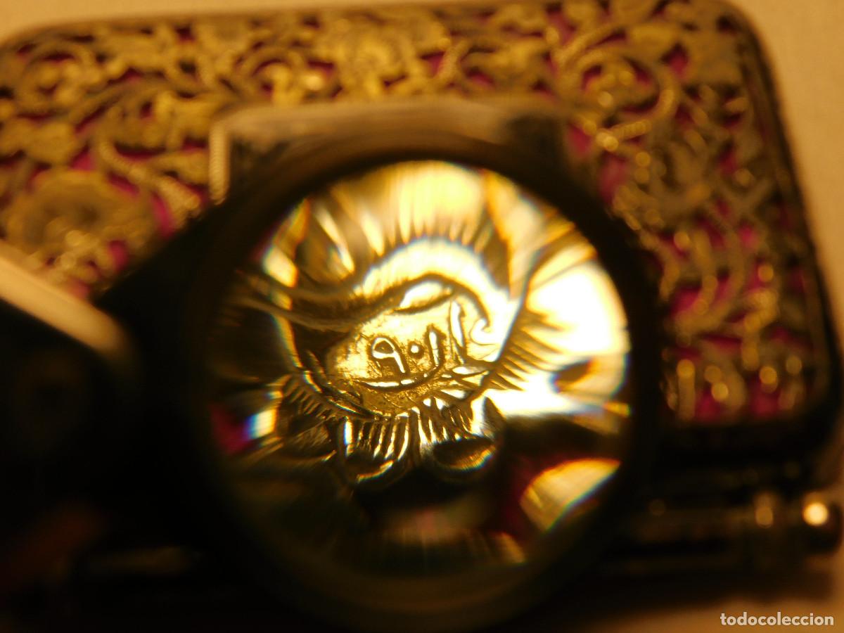 Antig&uuml;edades: Pitillera de dama plata nielada 1911 - Foto 6
