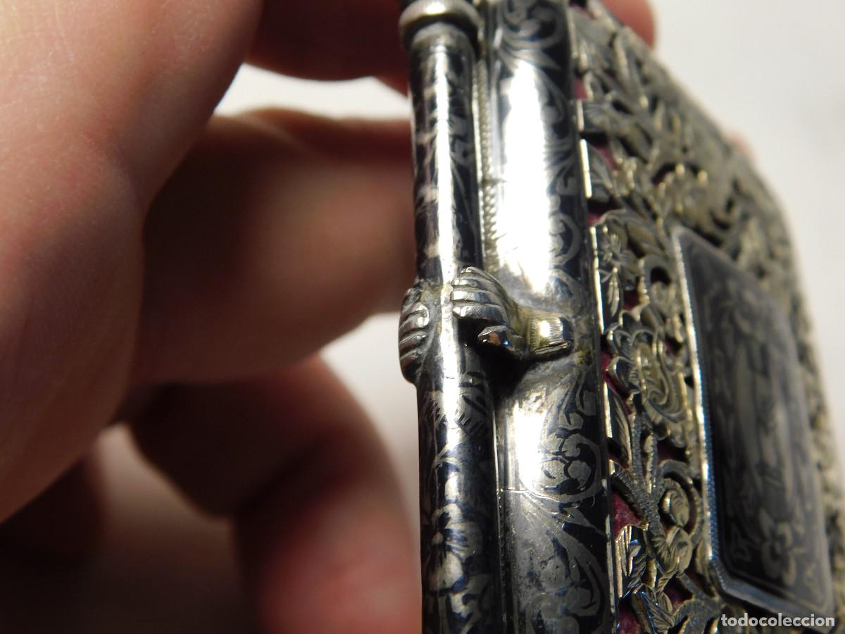 Antig&uuml;edades: Pitillera de dama plata nielada 1911 - Foto 7