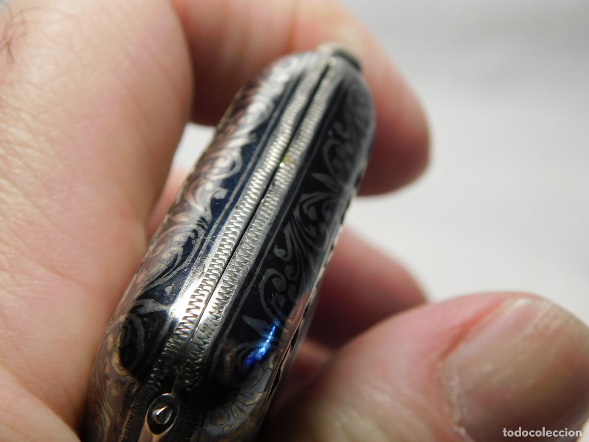 Antig&uuml;edades: Pitillera de dama plata nielada 1911 - Foto 12