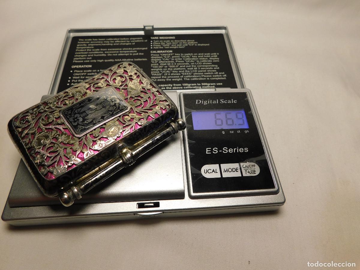Antig&uuml;edades: Pitillera de dama plata nielada 1911 - Foto 16