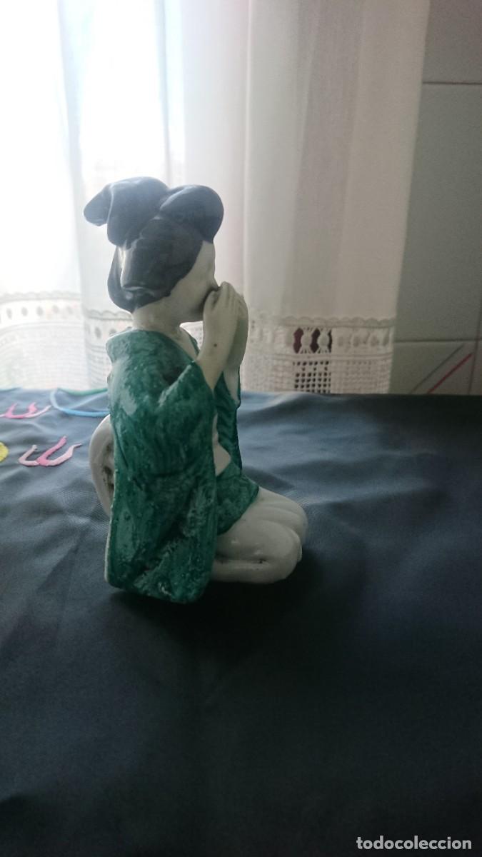Antig&uuml;edades: Geisha de porcelana Hispania - Foto 8