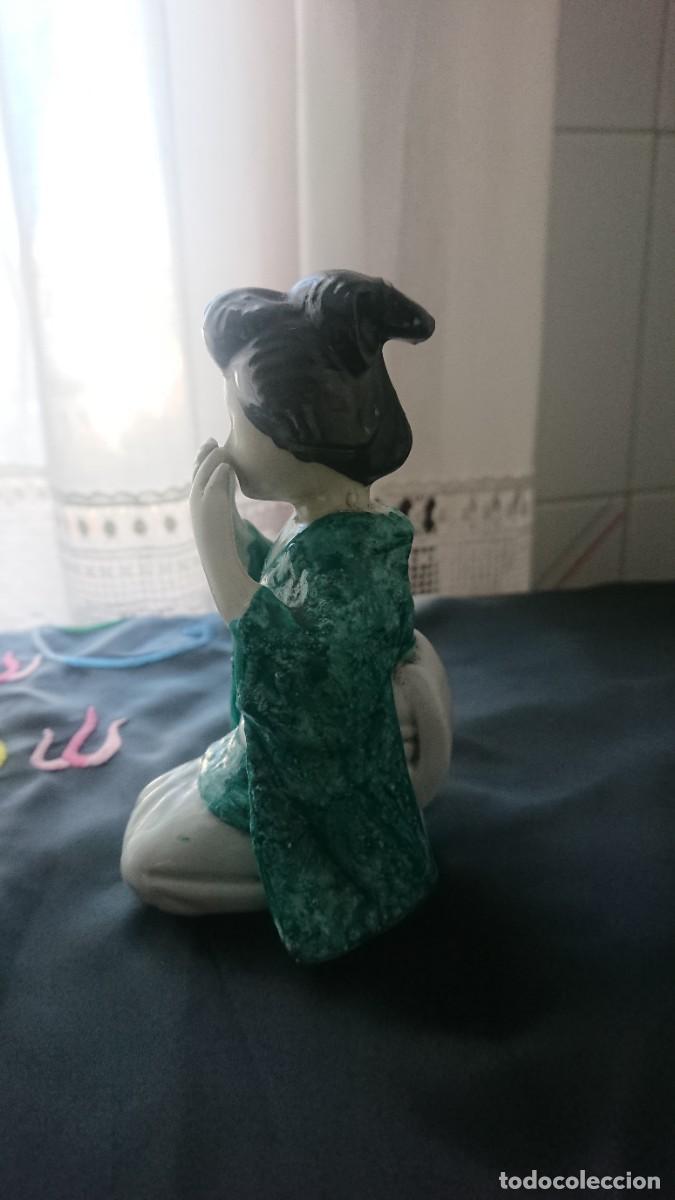 Antig&uuml;edades: Geisha de porcelana Hispania - Foto 9