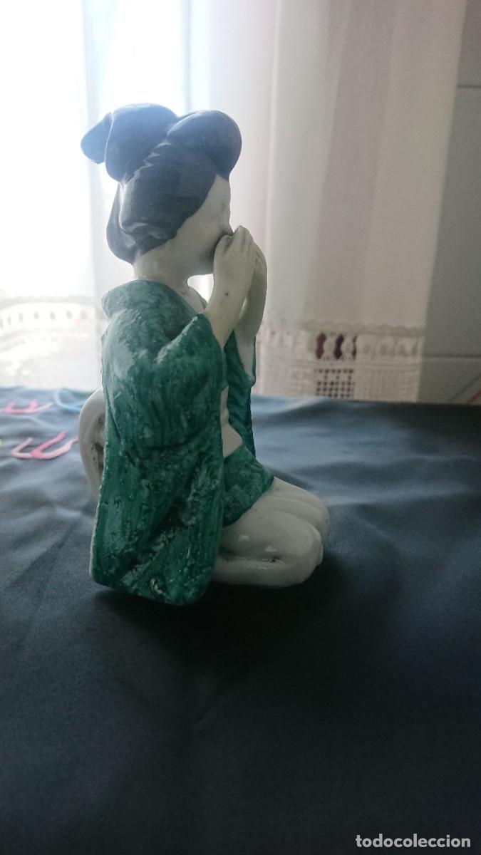 Antig&uuml;edades: Geisha de porcelana Hispania - Foto 11