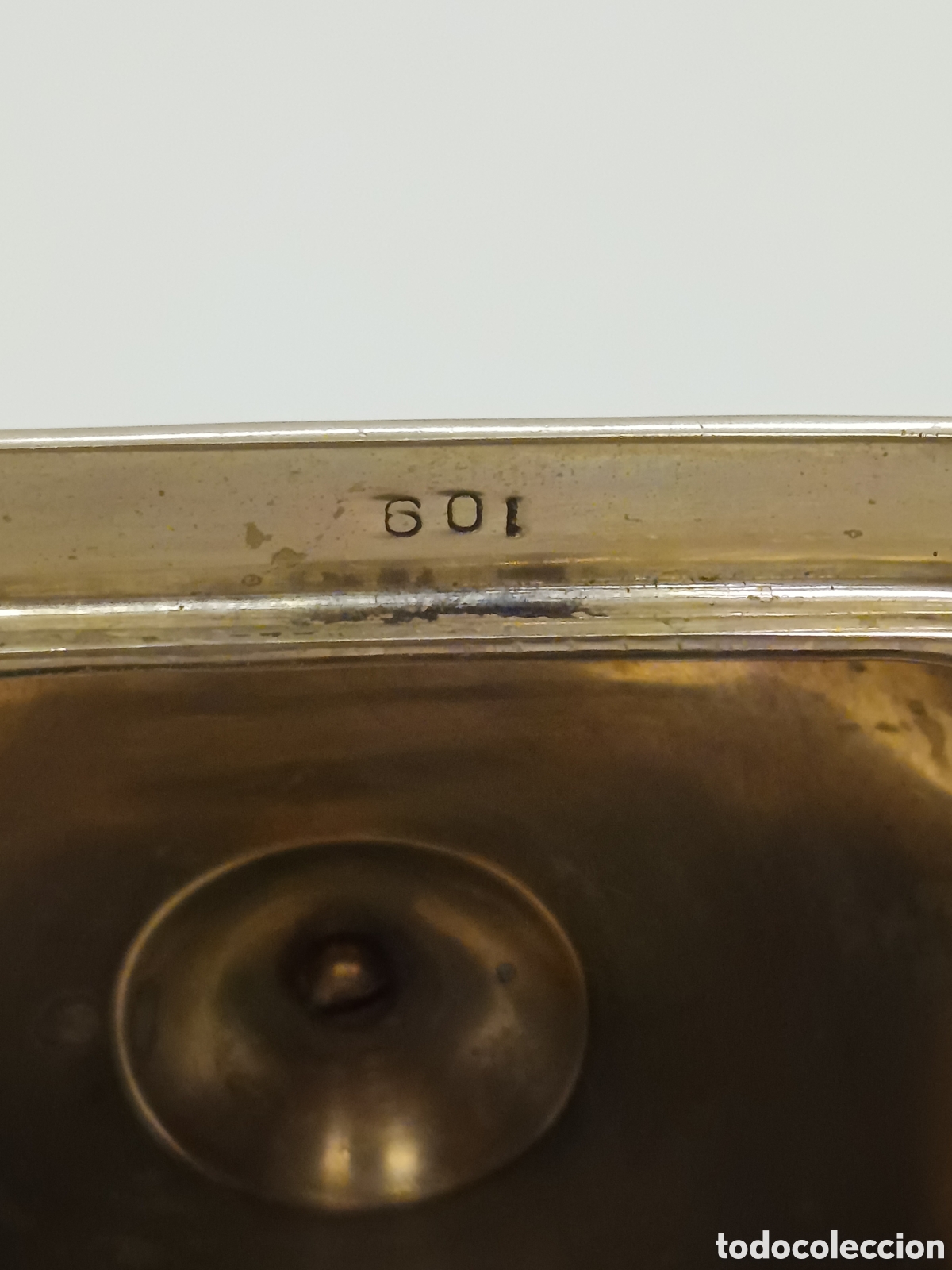 Antig&uuml;edades: Recipiente Becara Bronce - Foto 7