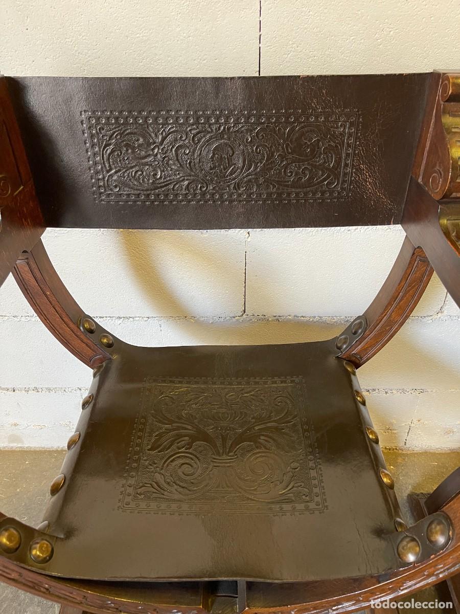 Antig&uuml;edades: pareja sillon antiguo - Foto 4