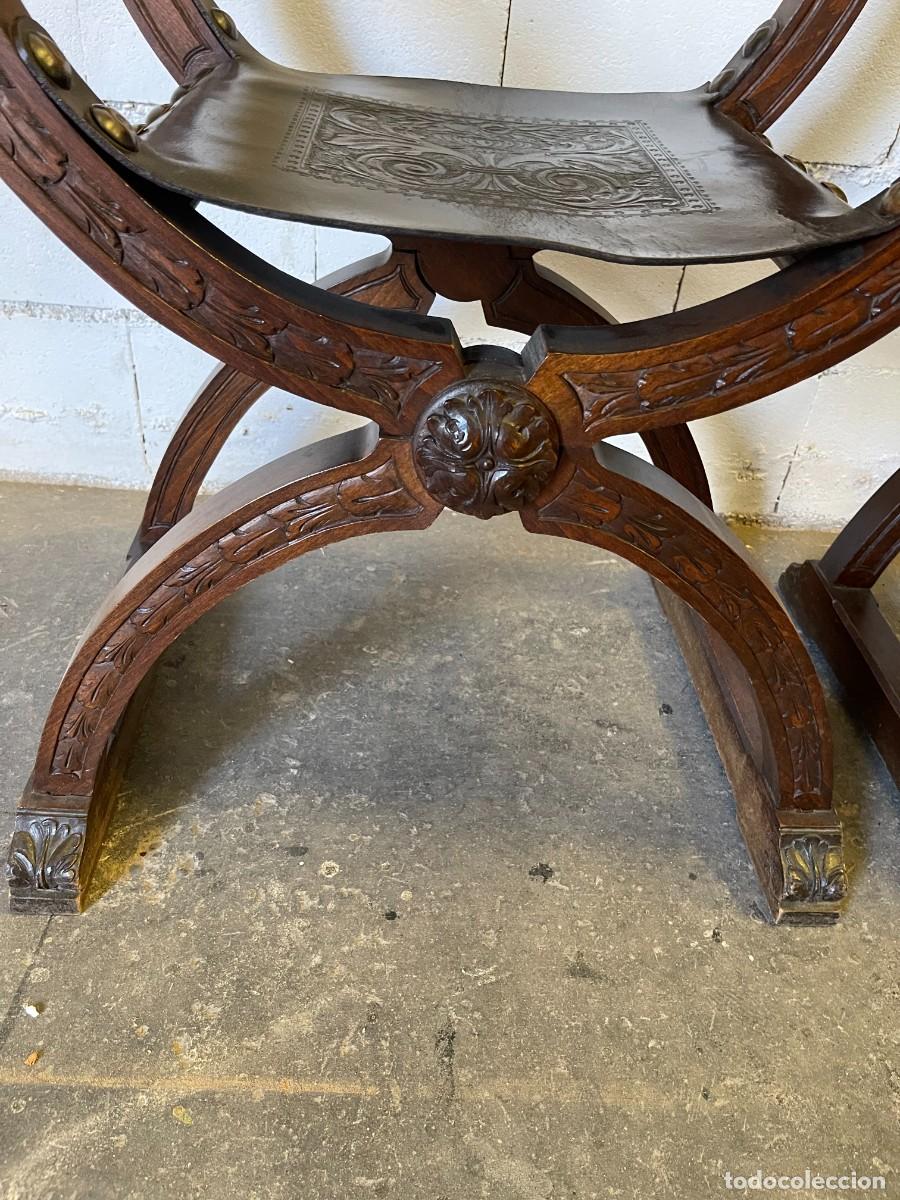 Antig&uuml;edades: pareja sillon antiguo - Foto 7